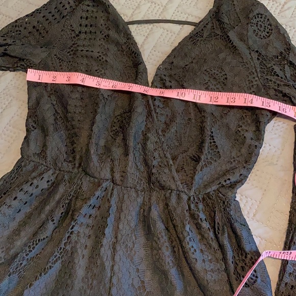 Bethany Mota : Black Lace Romper - Small - Picture 6 of 10